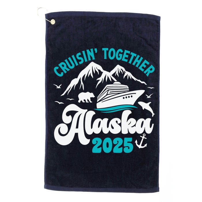 Alaska Cruise 2025 Matching Family Golf Towel