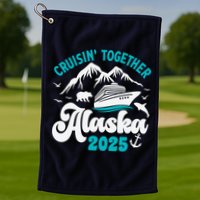 Alaska Cruise 2025 Matching Family Golf Towel