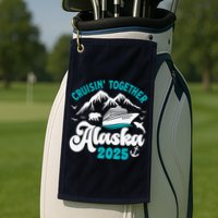 Alaska Cruise 2025 Matching Family Golf Towel