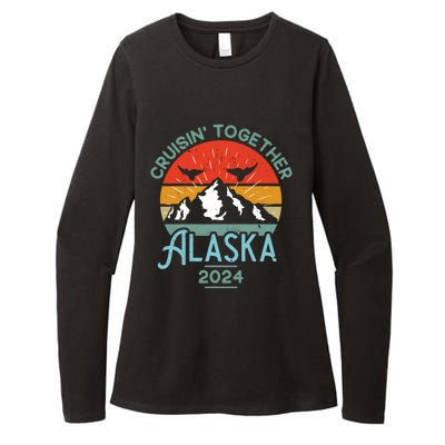 Alaska Cruise 2024 Matching Family Friends And Group Womens CVC Long Sleeve Shirt