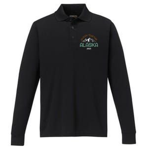 Alaska Cruise 2025 Matching Family Performance Long Sleeve Polo