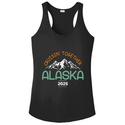 Alaska Cruise 2025 Matching Family Ladies PosiCharge Competitor Racerback Tank