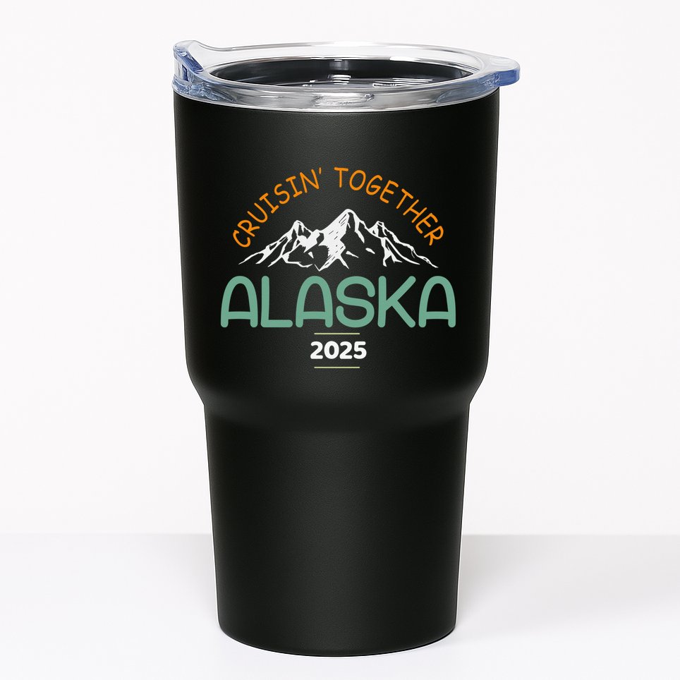 Alaska Cruise 2025 Matching Family Tumbler