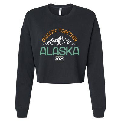 Alaska Cruise 2025 Matching Family Cropped Pullover Crew