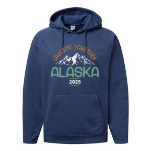 Alaska Cruise 2025 Matching Family Performance Fleece Hoodie