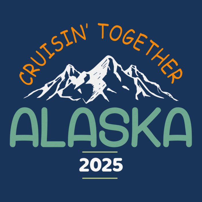 Alaska Cruise 2025 Matching Family Cooling Performance Crew T-Shirt