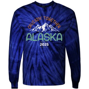 Alaska Cruise 2025 Matching Family Tie-Dye Long Sleeve Shirt