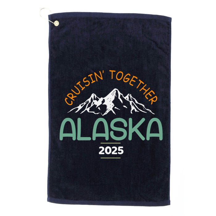 Alaska Cruise 2025 Matching Family Golf Towel