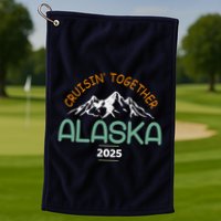 Alaska Cruise 2025 Matching Family Golf Towel