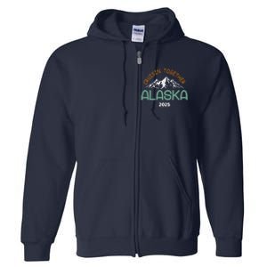 Alaska Cruise 2025 Matching Family Full Zip Hoodie