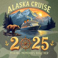 Alaska Cruise 2025 Matching Family And Group Adventure  Legacy Tie Dye Trucker Hat