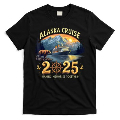 Alaska Cruise 2025 Matching Family And Group Adventure  T-Shirt