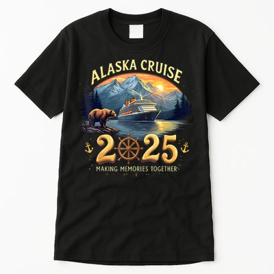 Alaska Cruise 2025 Matching Family And Group Adventure  Tall T-Shirt