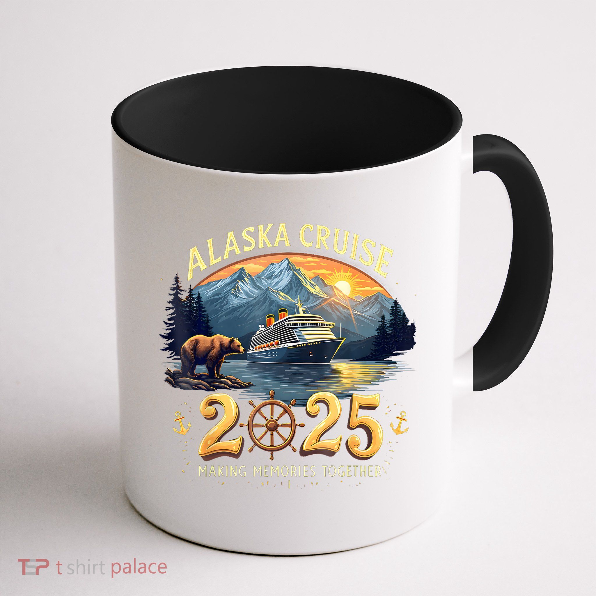 Alaska Cruise 2025 Matching Family And Group Adventure  Mug