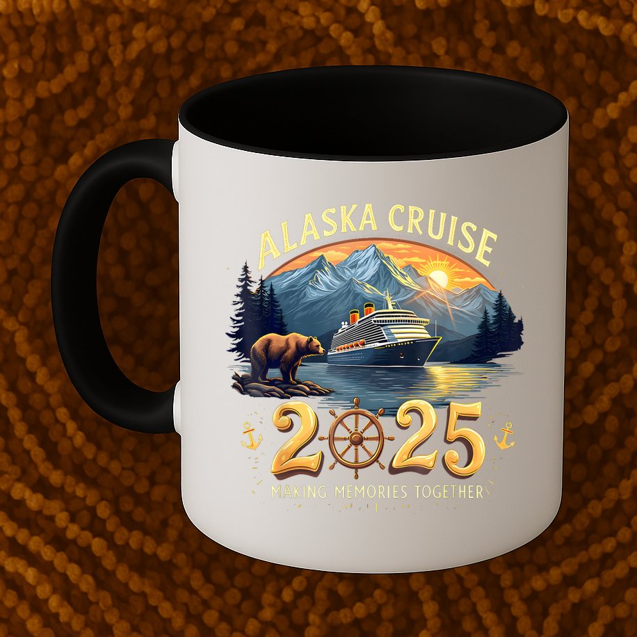 Alaska Cruise 2025 Matching Family And Group Adventure  Mug
