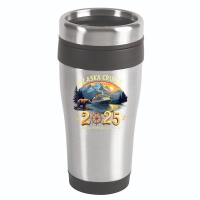 Alaska Cruise 2025 Matching Family And Group Adventure  16oz Travel Tumbler