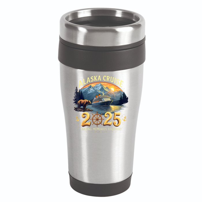 Alaska Cruise 2025 Matching Family And Group Adventure  16oz Travel Tumbler