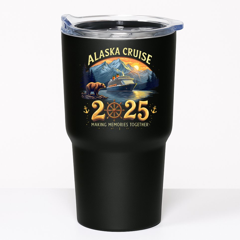 Alaska Cruise 2025 Matching Family And Group Adventure  Tumbler