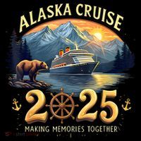 Alaska Cruise 2025 Matching Family And Group Adventure  Baby Bodysuit