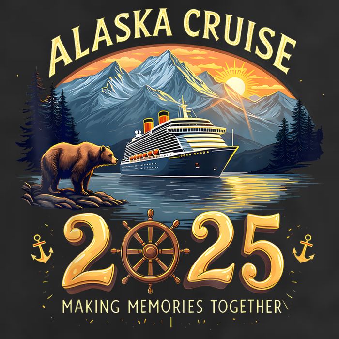 Alaska Cruise 2025 Matching Family And Group Adventure  Trucker Hat