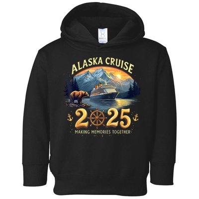 Alaska Cruise 2025 Matching Family And Group Adventure  Toddler Hoodie