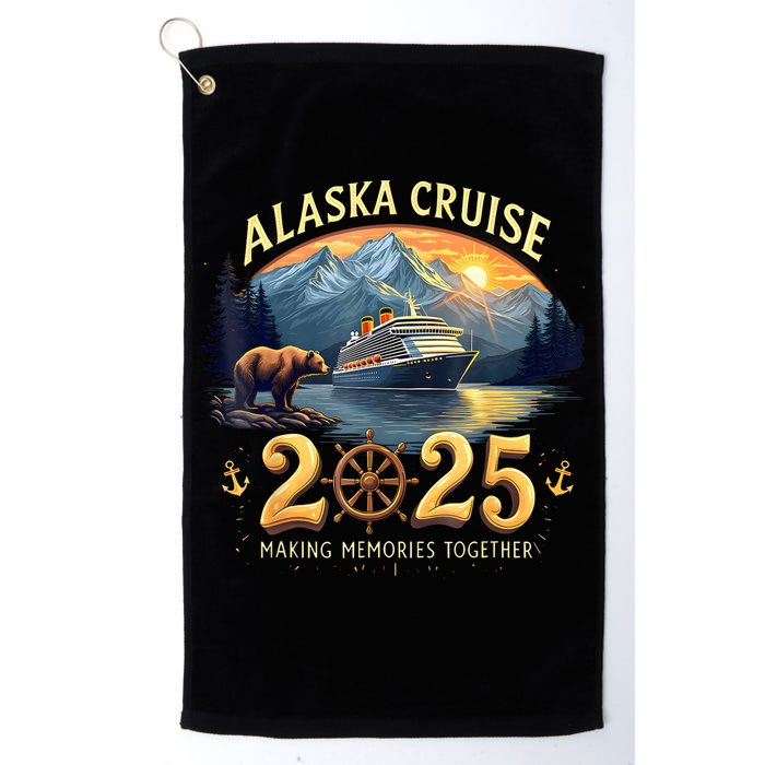 Alaska Cruise 2025 Matching Family And Group Adventure  Golf Towel