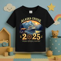 Alaska Cruise 2025 Matching Family And Group Adventure  Toddler T-Shirt