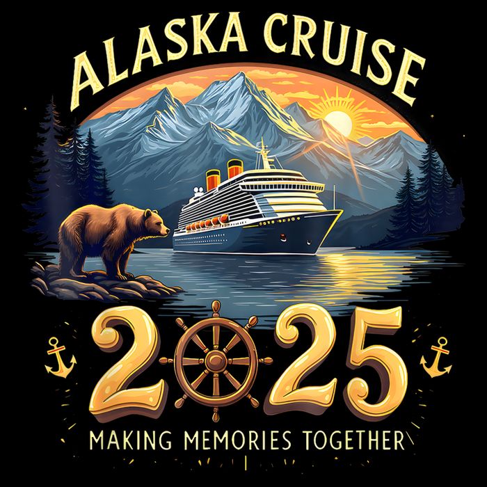 Alaska Cruise 2025 Matching Family And Group Adventure  Visor