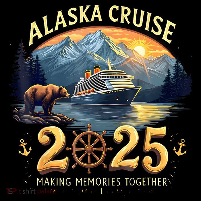 Alaska Cruise 2025 Matching Family And Group Adventure  Women's V-Neck T-Shirt