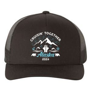 Alaska Cruise 2024 Family Friends Group Travel Matching Yupoong Adult 5-Panel Trucker Hat