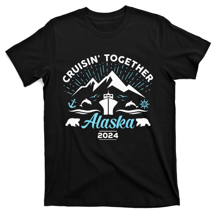 Alaska Cruise 2024 Family Friends Group Travel Matching T-Shirt