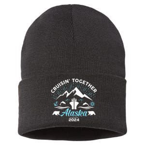 Alaska Cruise 2024 Family Friends Group Travel Matching Sustainable Knit Beanie