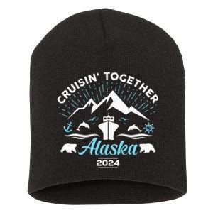 Alaska Cruise 2024 Family Friends Group Travel Matching Short Acrylic Beanie