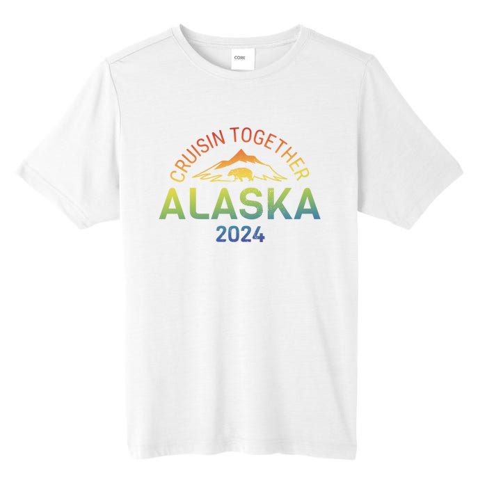 Alaska Cruise 2024 Trip Vacation Funny Matching Family Trip Group Tall Fusion ChromaSoft Performance T-Shirt