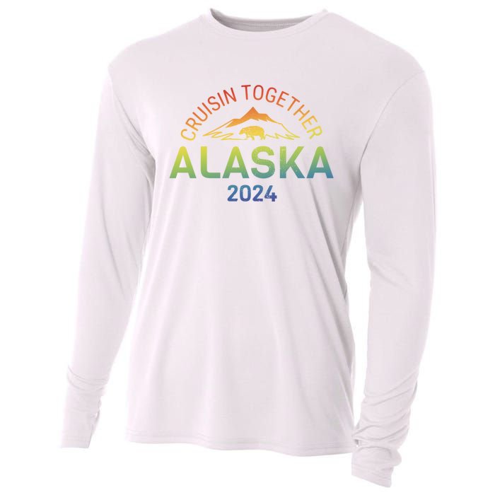 Alaska Cruise 2024 Trip Vacation Funny Matching Family Trip Group Cooling Performance Long Sleeve Crew