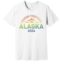 Alaska Cruise 2024 Trip Vacation Funny Matching Family Trip Group Premium T-Shirt