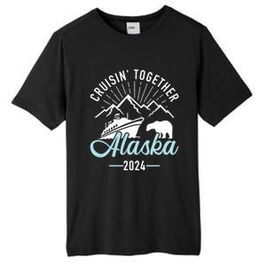 Alaska Cruise 2024 Matching Family And Friends Group Gift Tall Fusion ChromaSoft Performance T-Shirt