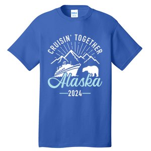 Alaska Cruise 2024 Matching Family And Friends Group Gift Tall T-Shirt