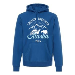 Alaska Cruise 2024 Matching Family And Friends Group Gift Premium Hoodie