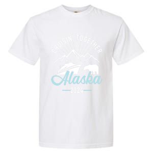 Alaska Cruise 2024 Matching Family And Friends Group Gift Garment-Dyed Heavyweight T-Shirt