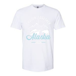 Alaska Cruise 2024 Matching Family And Friends Group Gift Softstyle CVC T-Shirt