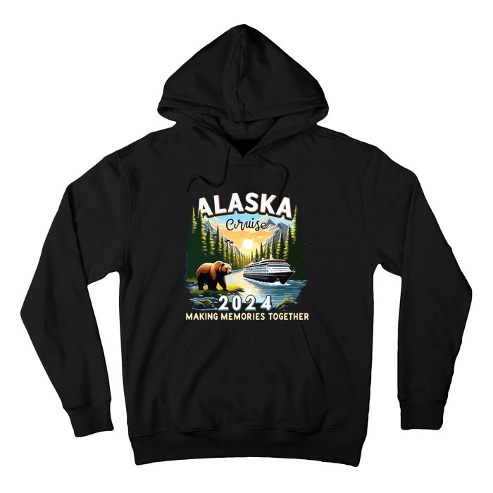 Alaska Cruise 2024 Trip Matching Family Friends Alaska Squad Hoodie