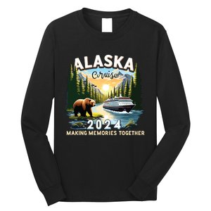 Alaska Cruise 2024 Trip Matching Family Friends Alaska Squad Long Sleeve Shirt