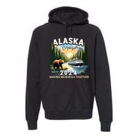 Alaska Cruise 2024 Trip Matching Family Friends Alaska Squad Premium Hoodie