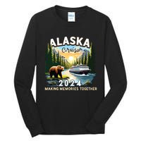 Alaska Cruise 2024 Trip Matching Family Friends Alaska Squad Tall Long Sleeve T-Shirt