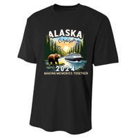 Alaska Cruise 2024 Trip Matching Family Friends Alaska Squad Performance Sprint T-Shirt