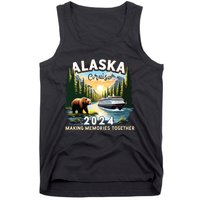 Alaska Cruise 2024 Trip Matching Family Friends Alaska Squad Tank Top