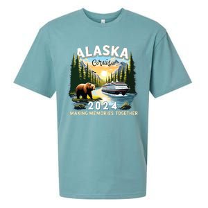 Alaska Cruise 2024 Trip Matching Family Friends Alaska Squad Sueded Cloud Jersey T-Shirt