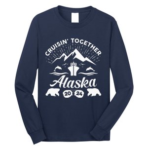 Alaska Cruise 2024 Family Summer Vacation Travel Matching Long Sleeve Shirt