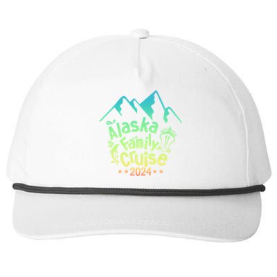 Alaska Cruise 2024 Matching Family Cruise Group Alaska 2024 Cute Gift Snapback Five-Panel Rope Hat